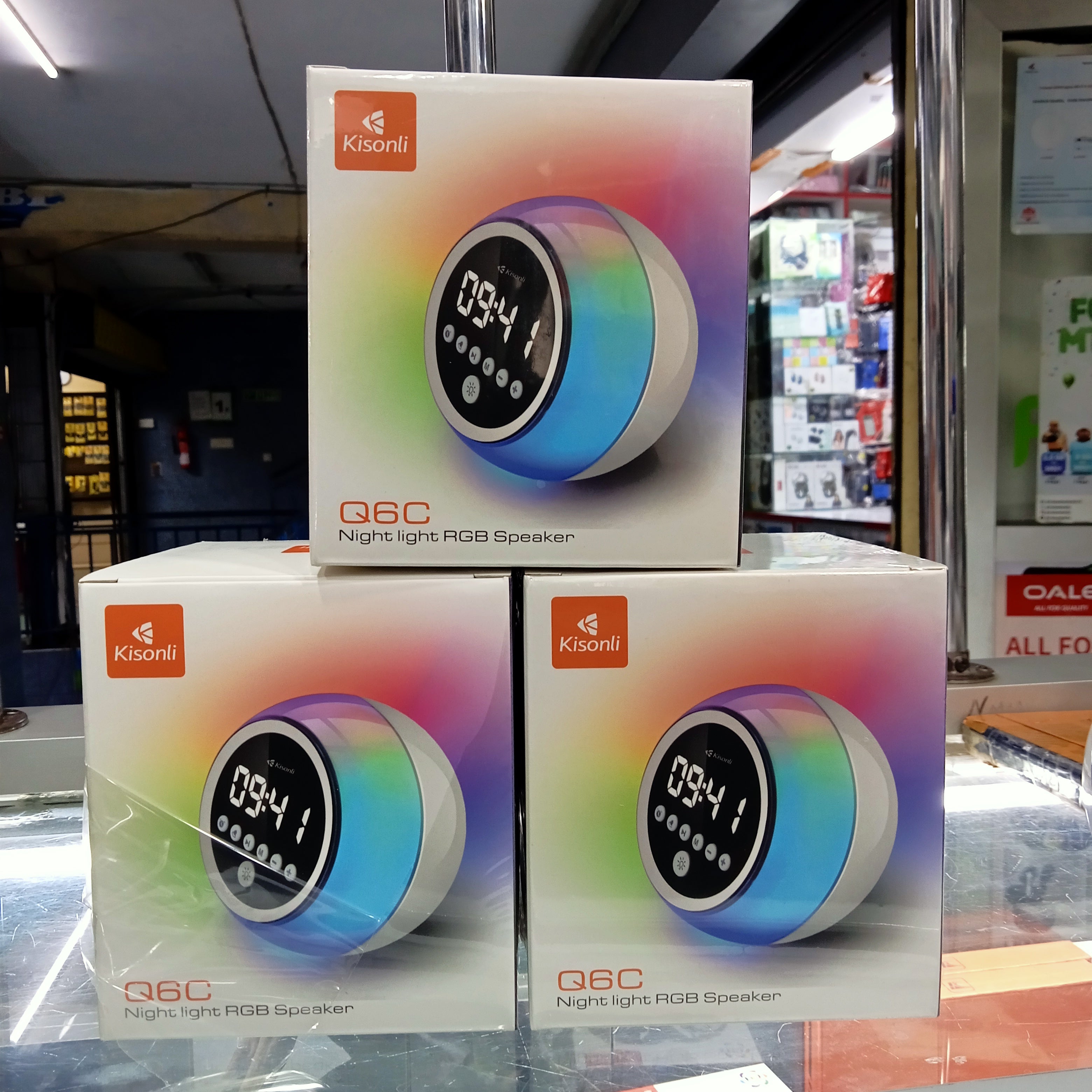 Kisonli Q6C Night Light RGB Speaker