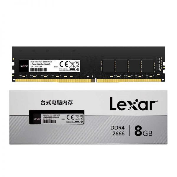 Lexar-8GB RAM DDR4 Desktop 2666mhz