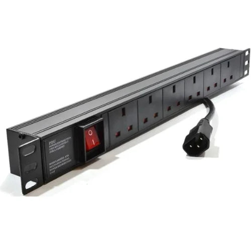 MTN 6-Way UK Plug Power Distribution Unit (PDU)