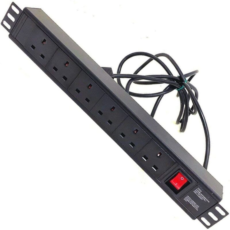 MTN 6-Way UK Plug Power Distribution Unit (PDU)
