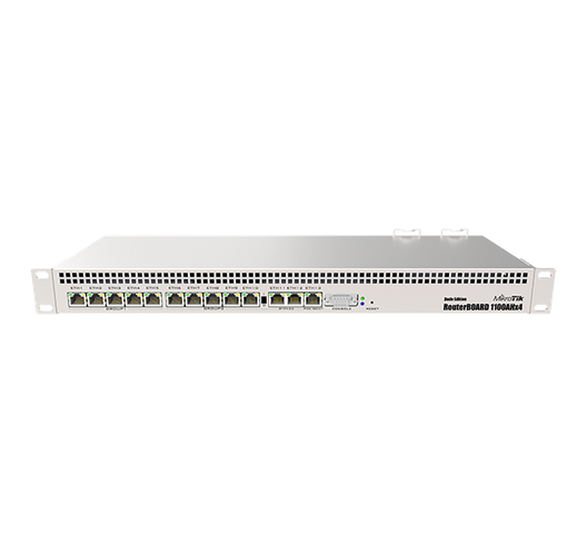 MikroTik RB1100AHx4 Dude Edition (RB1100Dx4) 13-Port Gigabit Rackmount Router