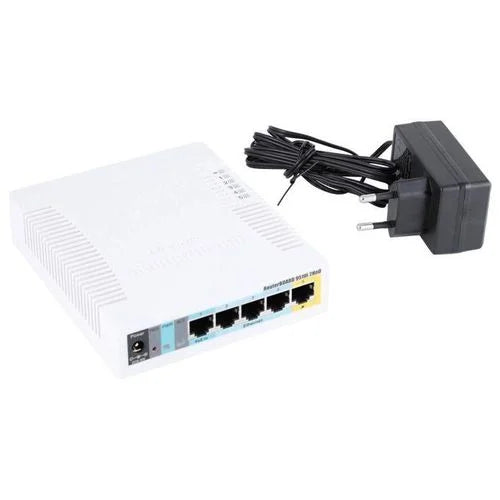 MikroTik RB951Ui-2HnD 2.4GHz Wireless Router with 5 Ethernet Ports & PoE Output