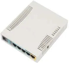 MikroTik RB951Ui-2HnD 2.4GHz Wireless Router with 5 Ethernet Ports & PoE Output