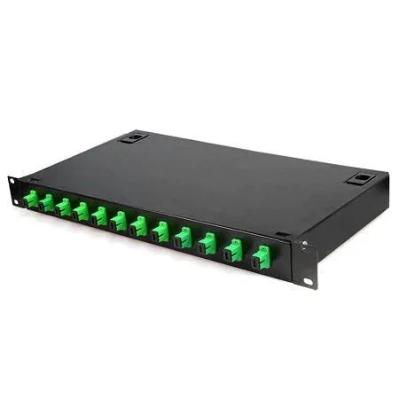 12 Core Fiber Optic ODF with SC/APC Connectors