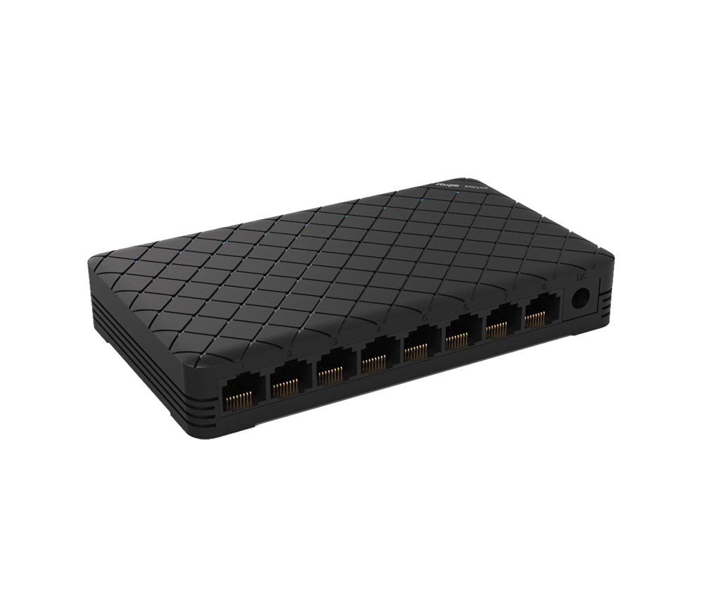 Ruijie RG-ES08 8-Port 10/100Mbps Unmanaged Desktop Switch