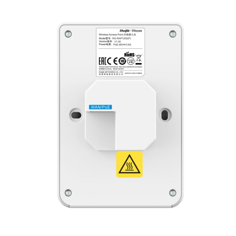 RG-RAP1200(P) Reyee Wi-Fi 5 1267Mbps Wall-Mounted Access Point