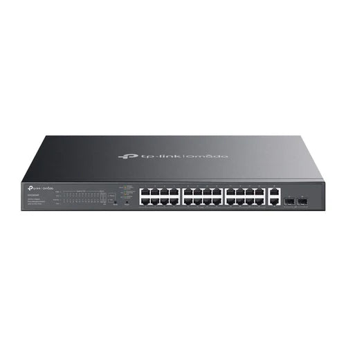 TP-Link Omada ES228GMP 28-Port Gigabit Easy Managed Switch with 24-Port PoE+ and 4 Gigabit Uplink Ports