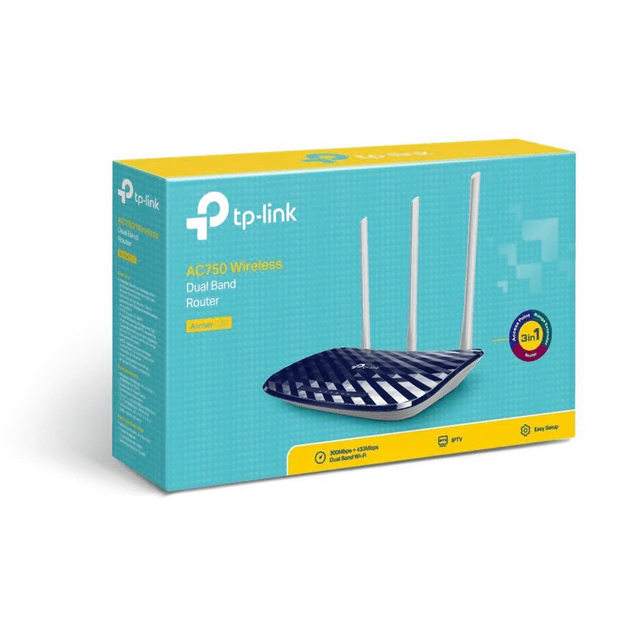TP-Link Archer C20 AC750 Dual Band Wireless Router