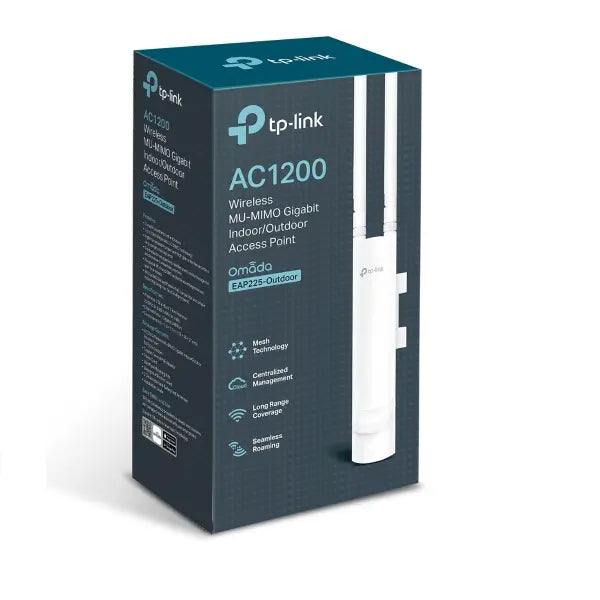 TP-Link Omada EAP225-Outdoor AC1200 Outdoor Gigabit Wireless Access Point