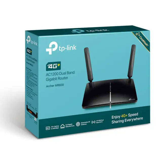 TP-Link Archer MR202 AC750 Dual Band 4G LTE Wireless Router