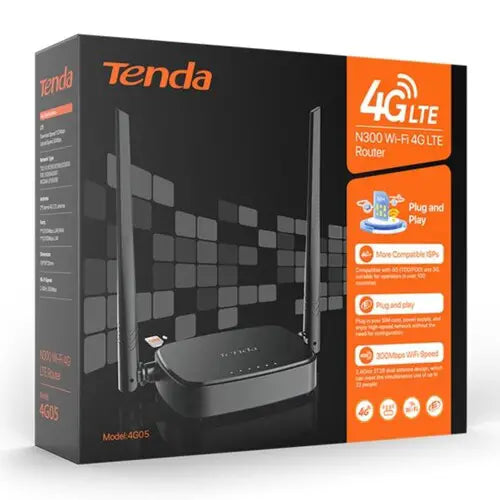 Tenda 4G03 Pro 4G LTE WiFi 6 Router