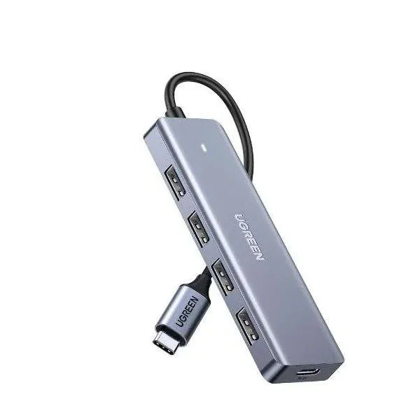 UGREEN 4-Port USB 3.0 Hub with USB-C Power Supply