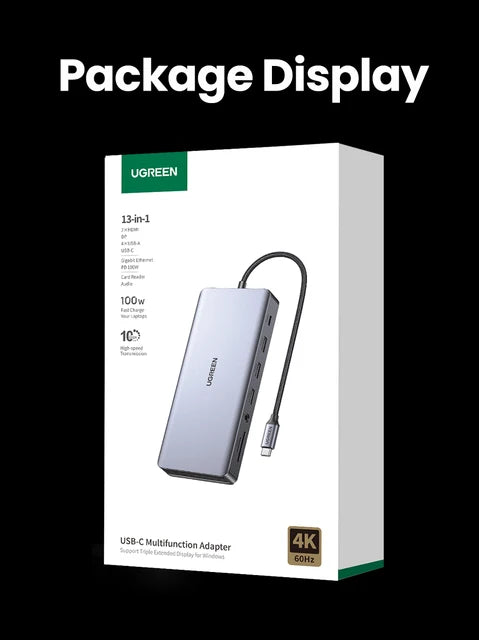 UGREEN Revodok Pro 313 USB-C 13-In-1 Multifunction Docking Station