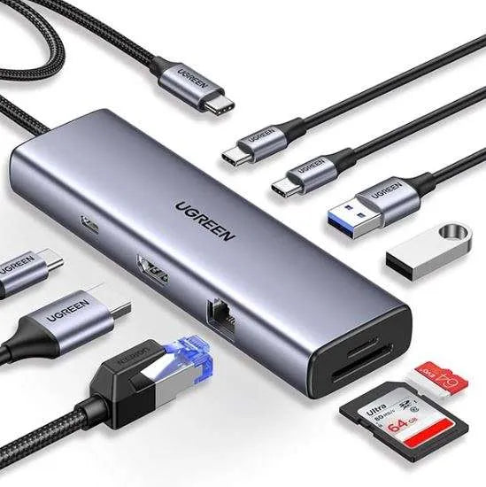 Ugreen 9-in-1 USB-C Multifunction Adapter