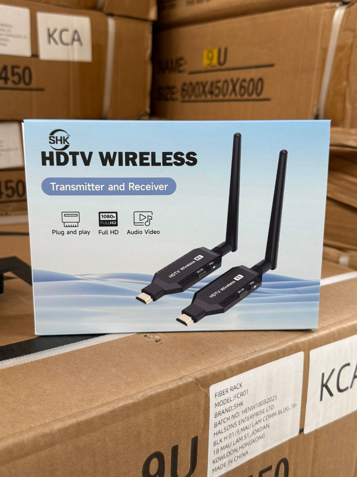Wireless HDTV Transmitter & Receiver Kit – Stream HD Video Without Cables