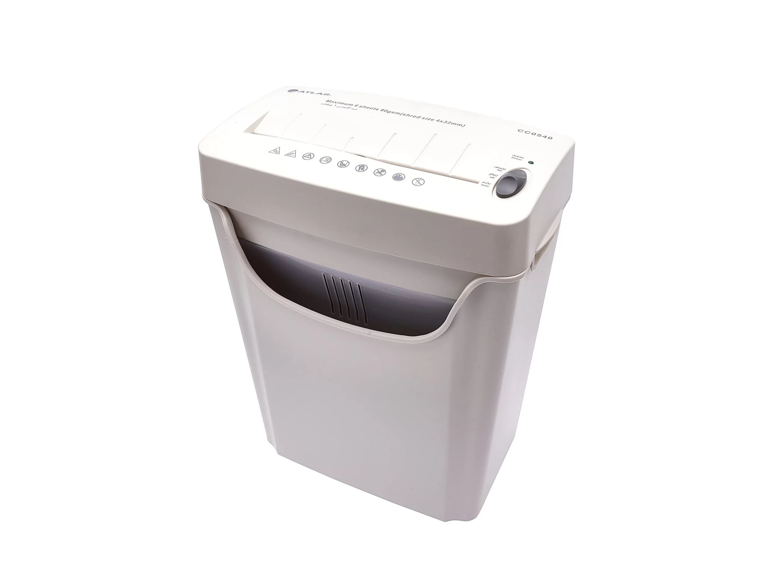 Atlas SC0540 Paper Shredder – 5 Sheets Strip Cut