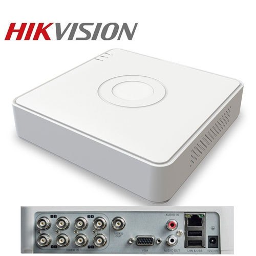 Hikvision 8 Channel DVR CCTV Recorder – Turbo HD Digital Video Recorder with H.265 Supports HDTVI/AHD/CVI/CVBS/IP Cameras