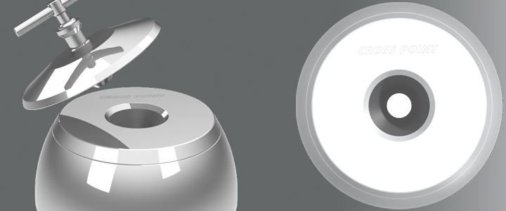 Cross Point Code Lock Detacher Chrome