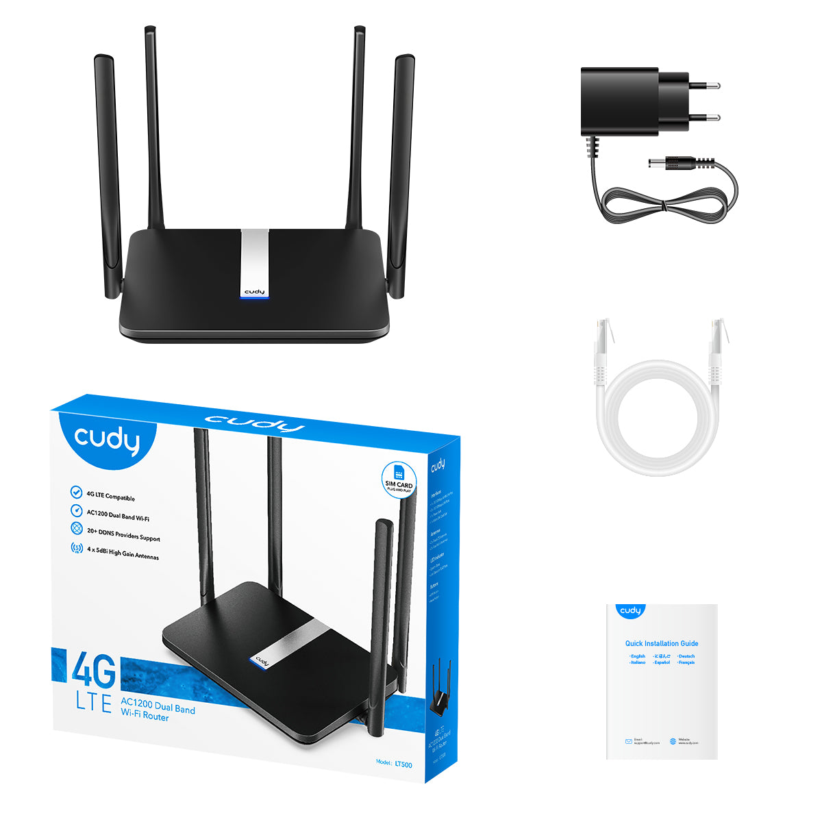 Cudy AC1200 Dual Band Wi-Fi Router