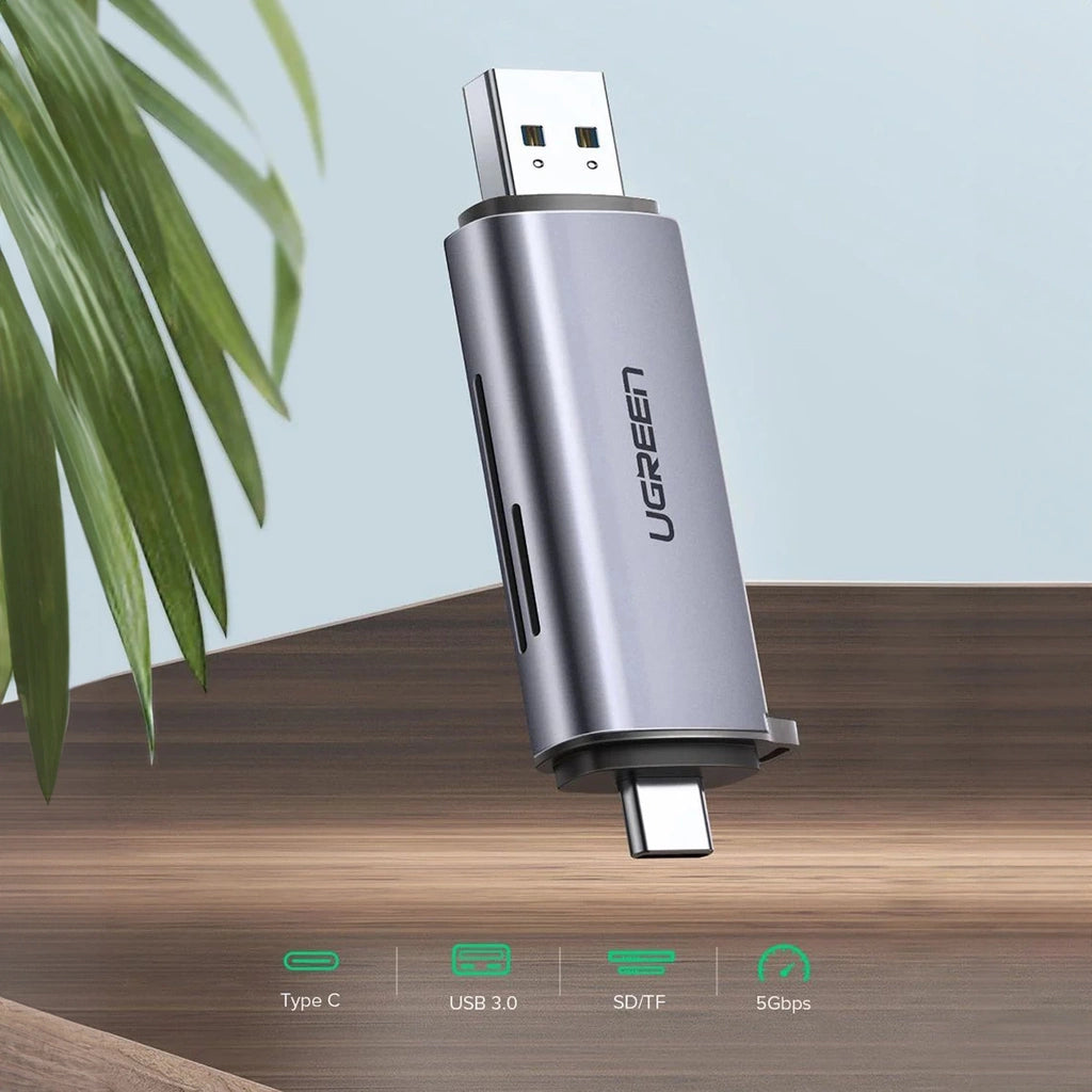 UGREEN CM185 UG-50706 USB-C/USB-A Multi-Function Card Reader