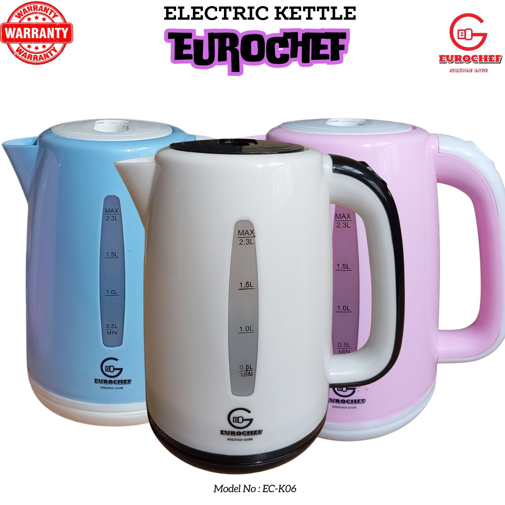 Eurochef Electric Heat Ketlle