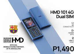 HMD 101 4G  – Compact Dual-SIM 4G Feature Phone with 2.0” Display, 1000mAh Battery, FM Radio, Flashlight, USB-C Charging & Expandable Storage