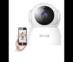 OALE iHome 01 – 360° Smart WiFi Security Camera with Night Vision & Two-Way Audio