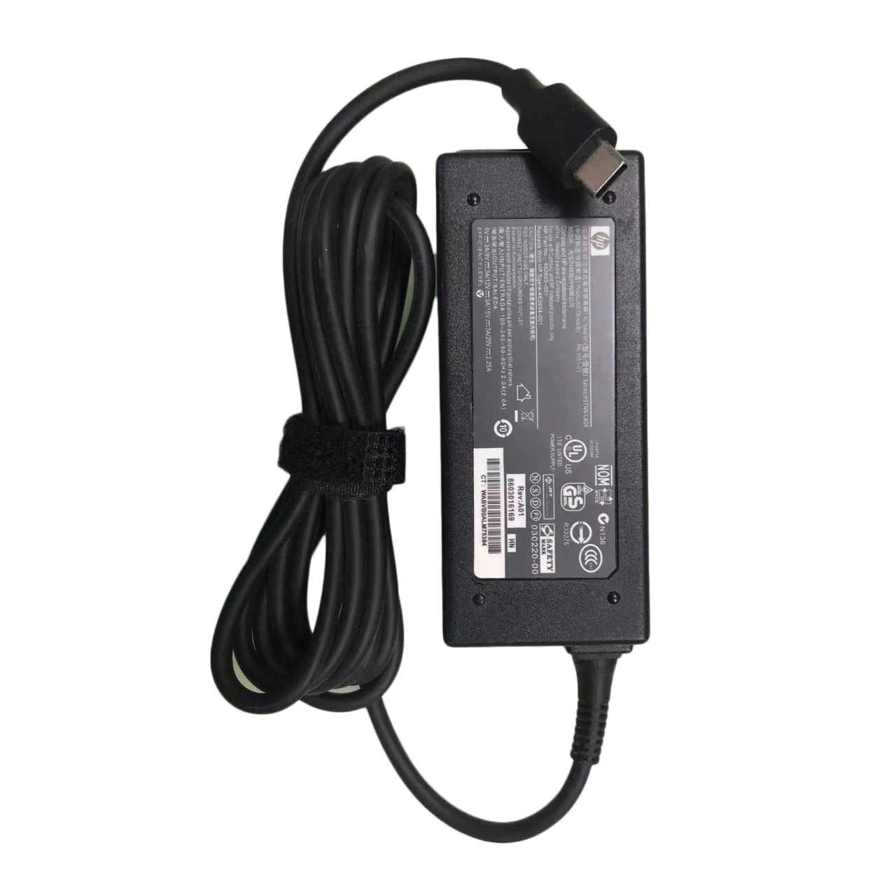HP Laptop 65W USB C Power Adapter Charger - HP Type C