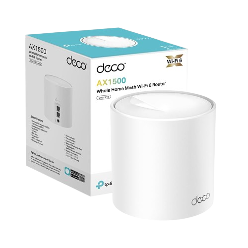 TP-Link Deco X10 AX1500 Whole Home Mesh Wi-Fi 6 System (3-Pack)
