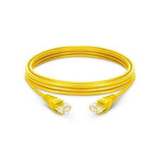 D-Link Cat6A 10G 3M UTP 24 AWG PVC Round Patch Cord - Yellow