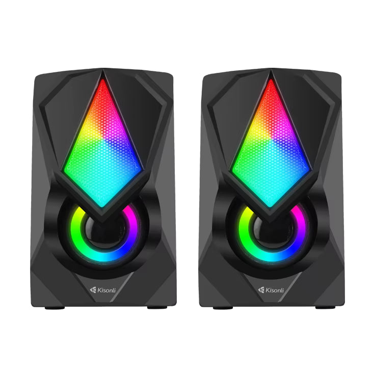 Kisonli Desktop, Laptop Speaker L-9090plus