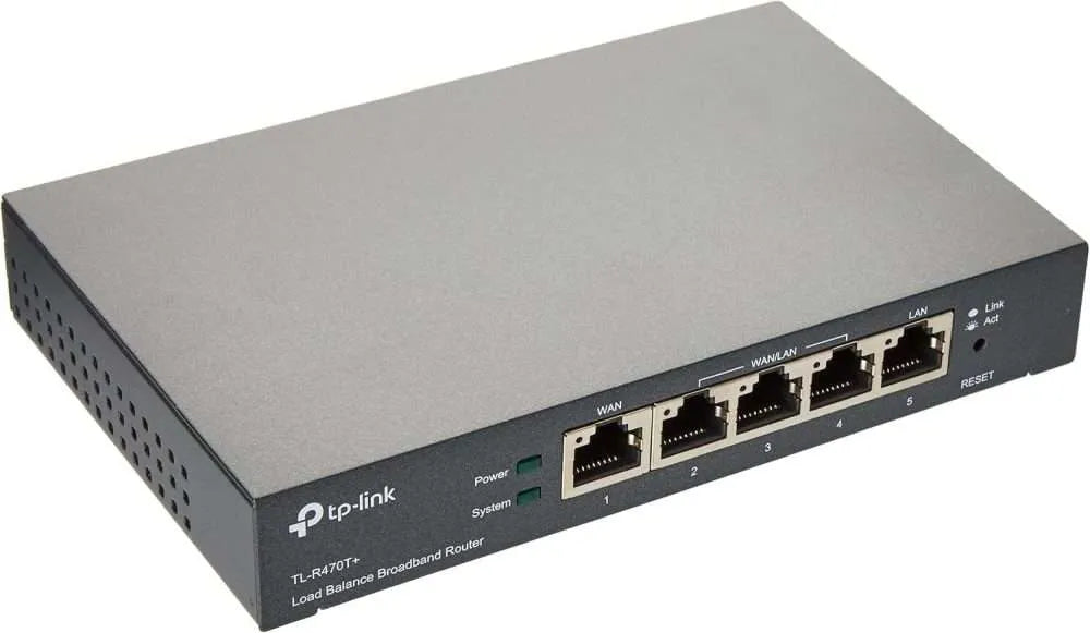 TP-Link TL-R470T+ Multi-WAN Load Balance Router