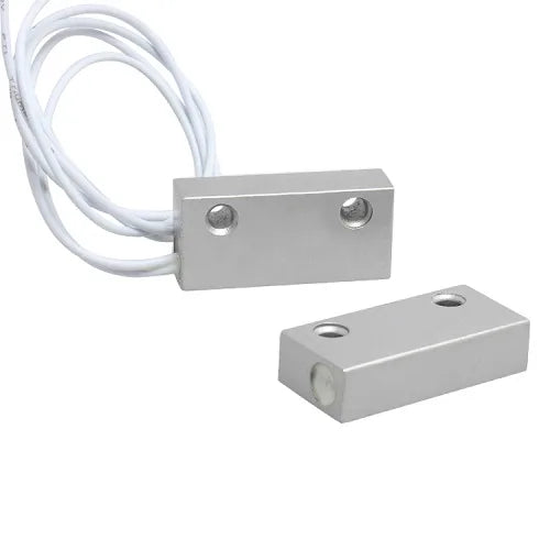 Short Metallic Door Magnetic Contact for Alarm & Access Control Systems