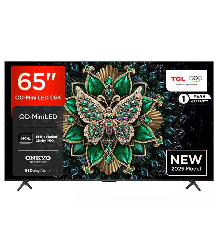 TCL 65″ 65C6K Premium QD-Mini LED 4K Google TV