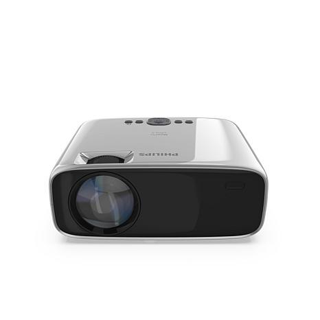 Philips NeoPix Easy Home LCD Projector NPX440/INT