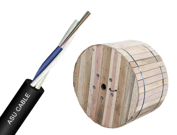 Mini ADSS 8 Core Fiber Optic Cable 80m Span (4km Roll)