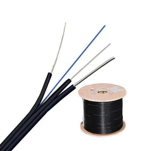 6 Core Fiber Optic Drop Cable 2km Roll