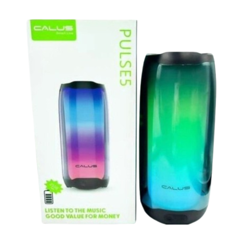 Calus Pulse 5 Portable Bluetooth Speaker with 360° Light Show