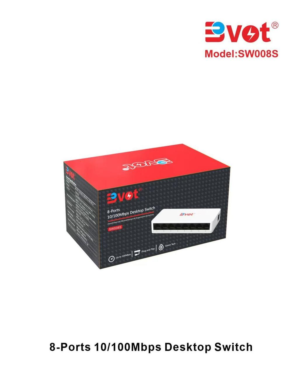 Bvot 8 Port Desktop Switch