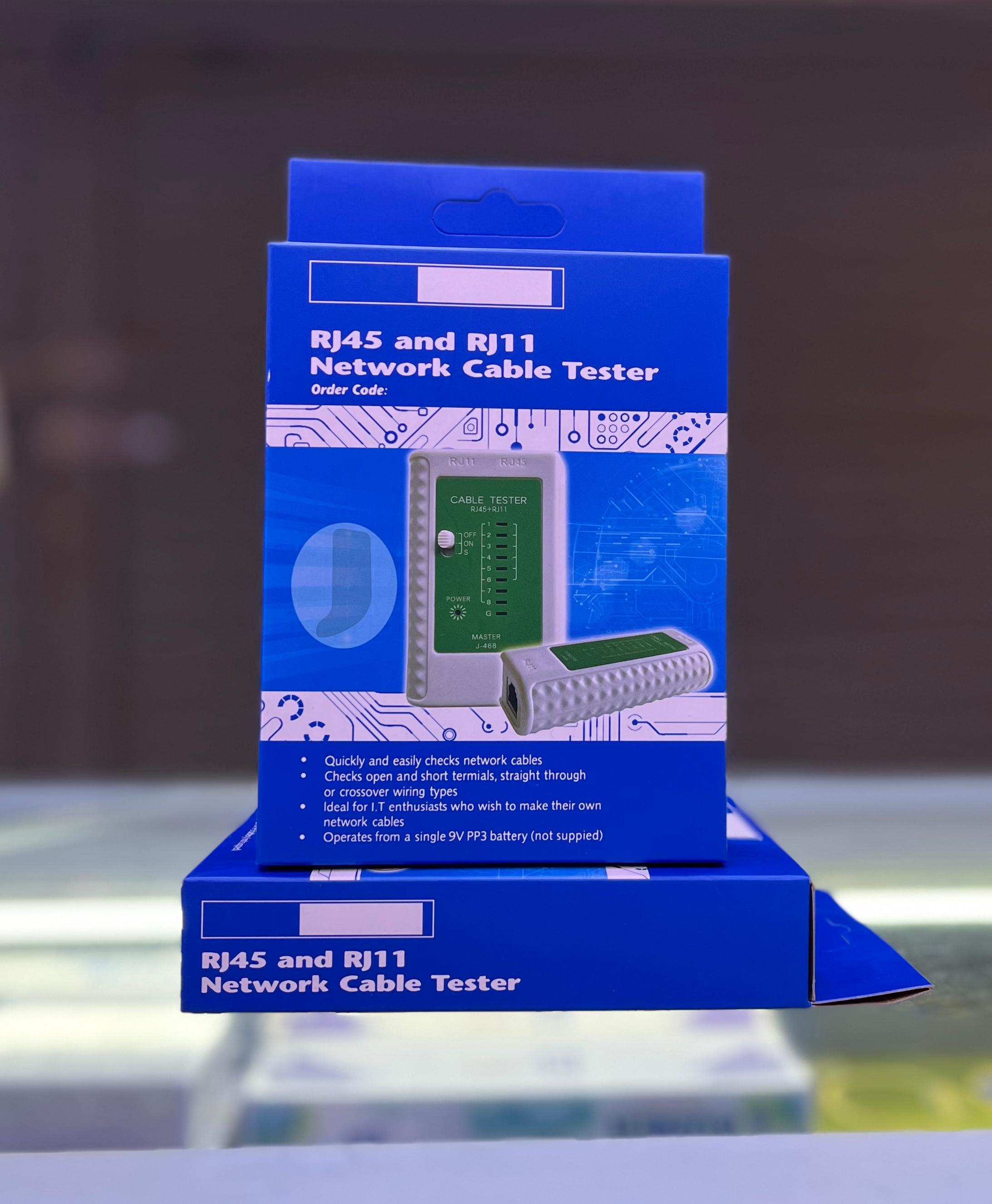 RJ45 and RJ11 Network Cable Tester
