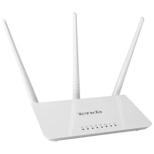 Tenda F3 Wireless N300 WiFi Router - 300Mbps Home Router with 3 High-Gain 5dBi Antennas