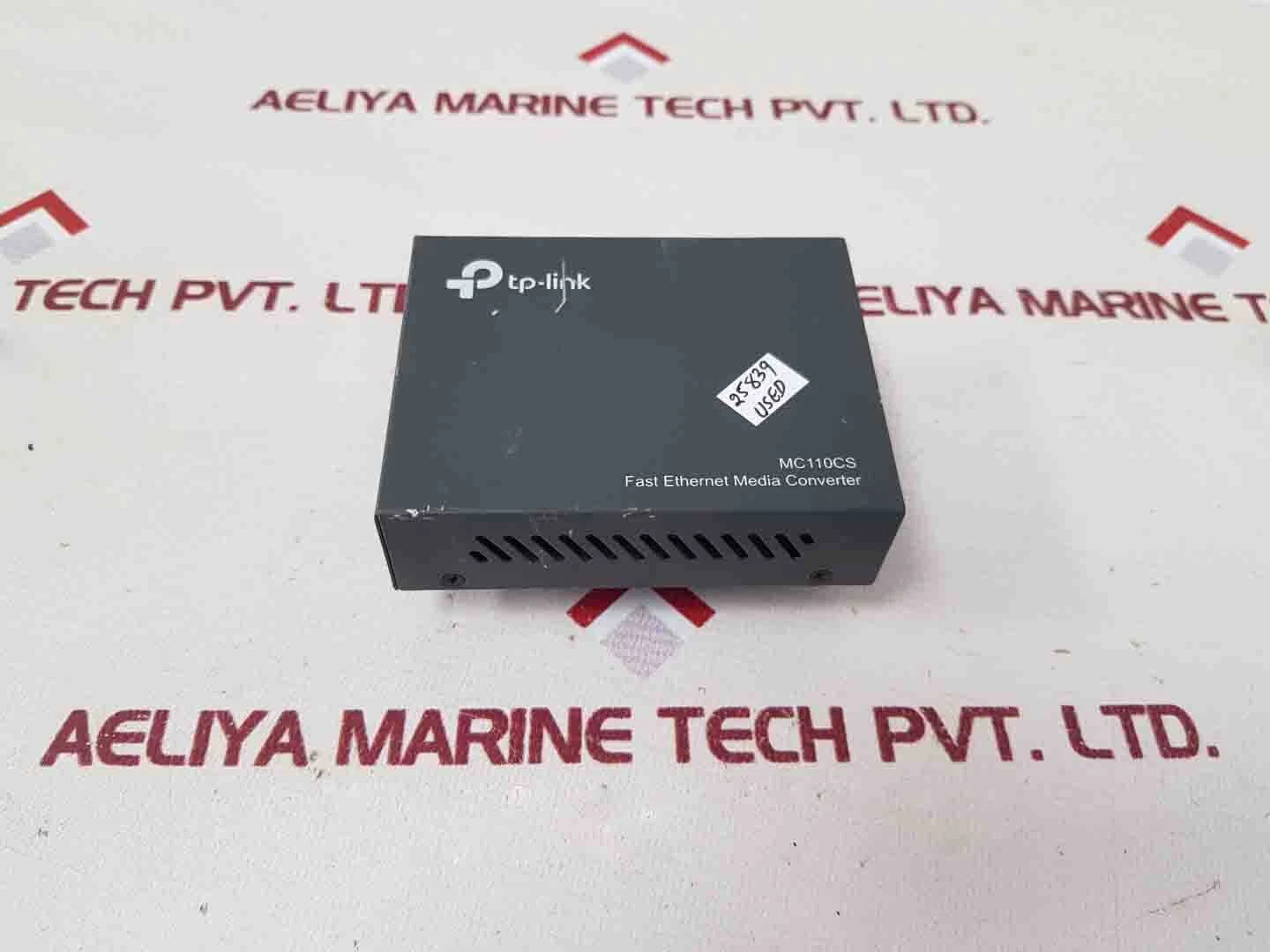 TP-Link MC110CS Gigabit Single Mode Fiber Media Converter