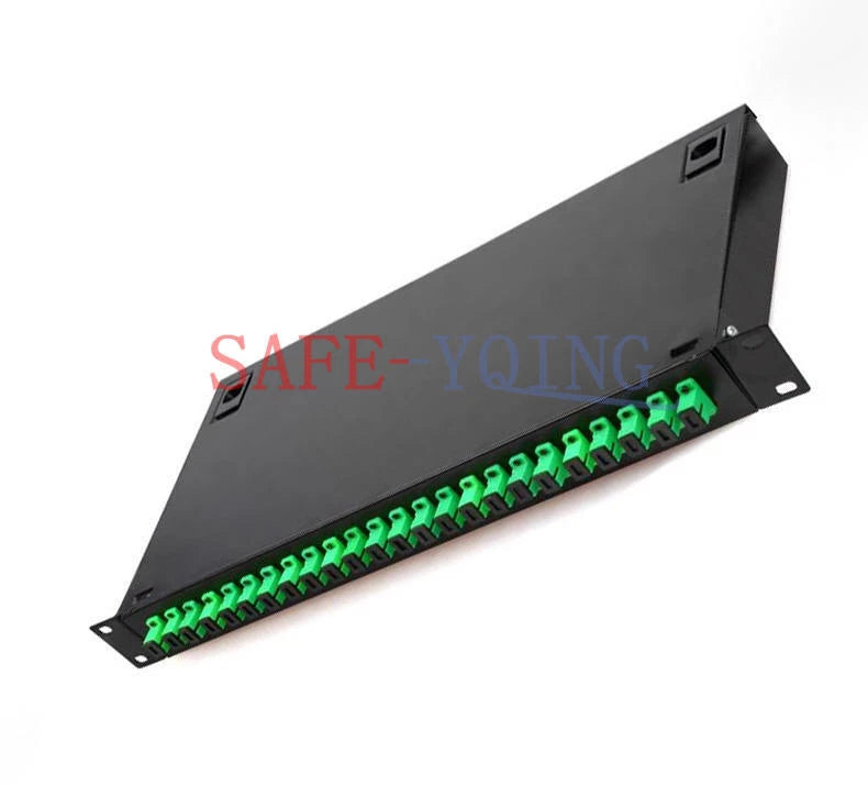 24 Core Fiber Optic ODF with SC/APC Connectors