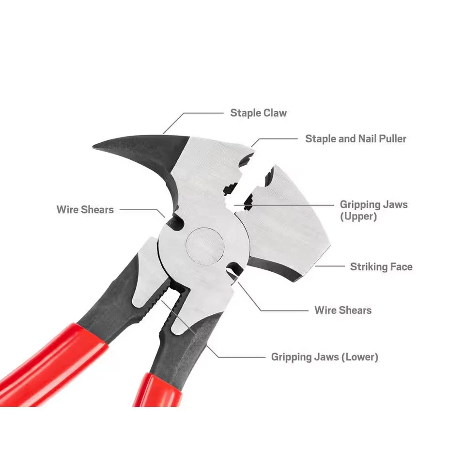 TEKTON 34541 10.5-Inch Fencing Pliers