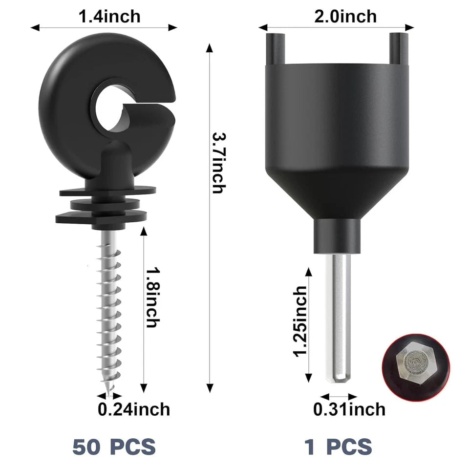 Screw-On Insulator