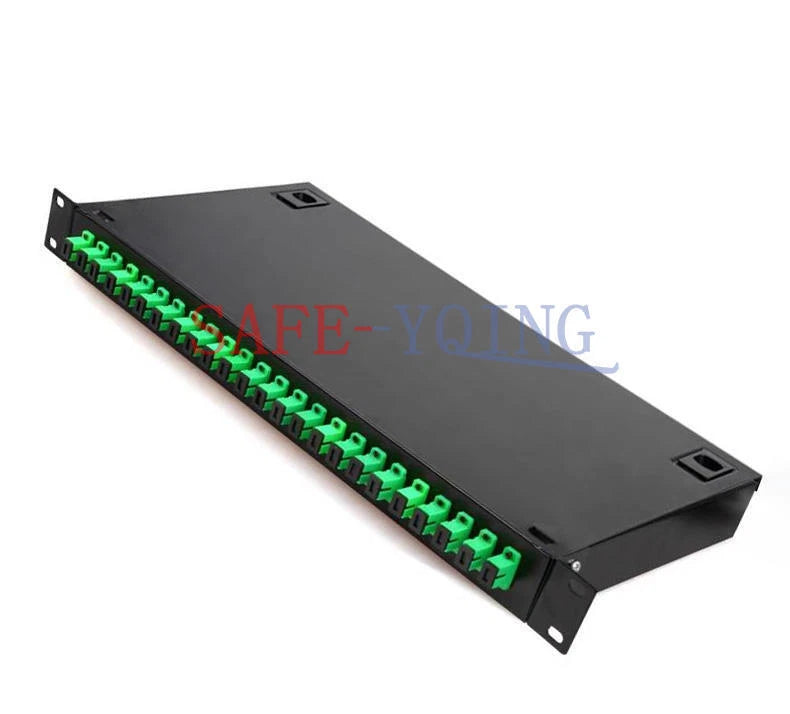 24 Core Fiber Optic ODF with SC/APC Connectors