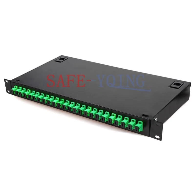 24 Core Fiber Optic ODF with SC/APC Connectors