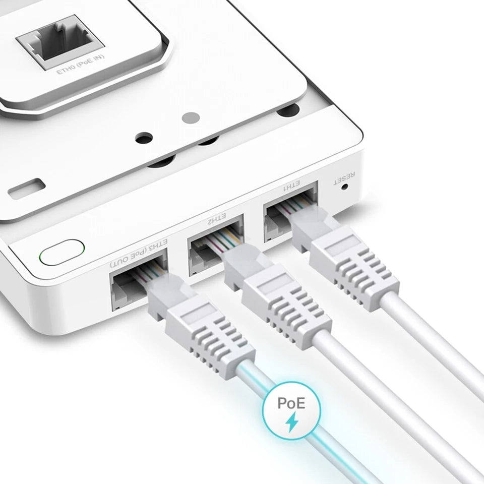 TP-Link Omada EAP235-Wall AC1200 Wireless MU-MIMO Gigabit Wall Plate Access Point