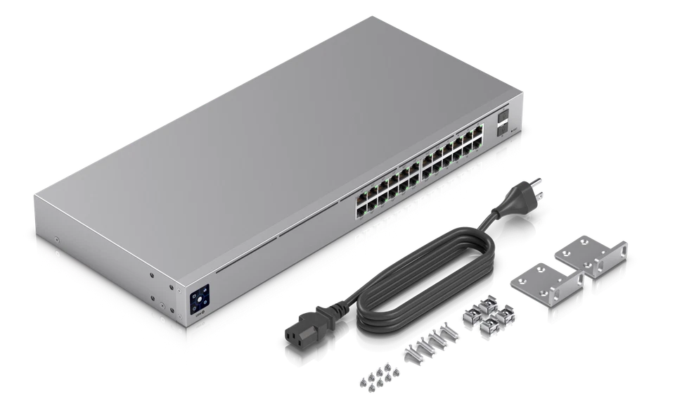 Ubiquiti UniFi Switch 24 PoE Managed PoE Switch (USW-24-PoE)