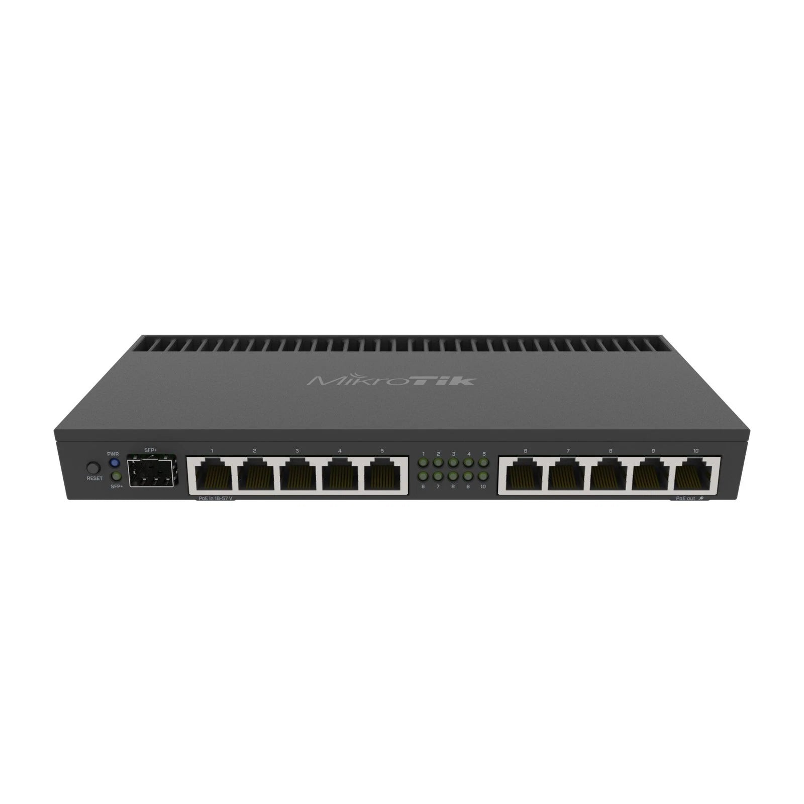 MikroTik RB4011iGS+RM 10-Port Gigabit Rackmount Router with 10G SFP+
